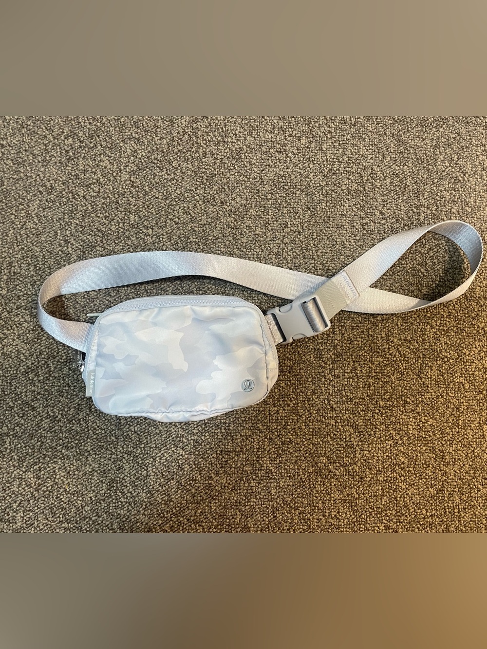lululemon athletica White Camo Belt Bag
